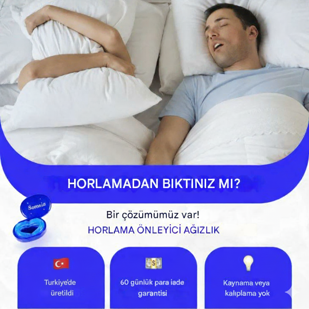 Somnia - Sessiz Horlama Önleyici Ağızlık